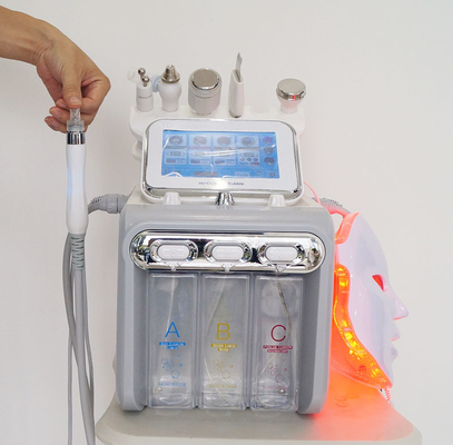 8 in 1 Gezichtsh2o2 van de de Waterstofzuurstof van de Bellenmachine Ultrasone Gezichtsmachine
