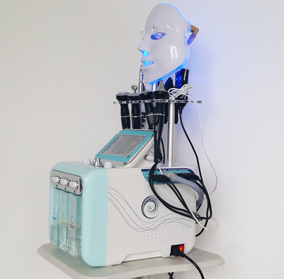 9 in 1 rf-H2O2 Bellenmachine Hydradermabrasion Aqua Peel Facial Machine