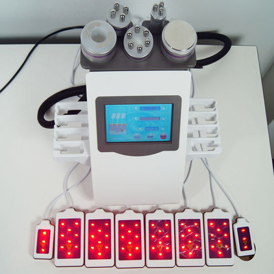 40KHz van de de Cavitatierf Machine van laserlipo Vacuümvermageringsdieet 6 in 1 300W
