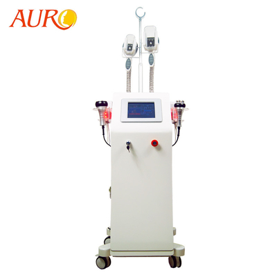 Verticale Cavitatierf Machine 4 in 1 Vette van de Laser Beste Lipo van Verminderings Koude Cryo de Cavitatiemachine
