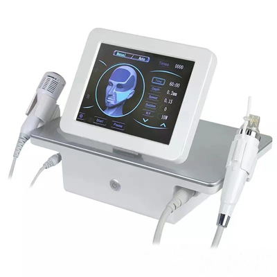4 van de het Gezichtslift van naaldcartidges de Elektrische Machine rf Microneedling en de Koude Hamer van Cryo