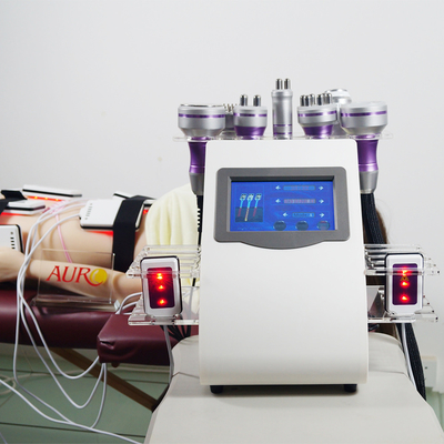 Kuuroord 9 in Één Machine rf 500W van de Lasercavitatie voor Lichaam het Vormen