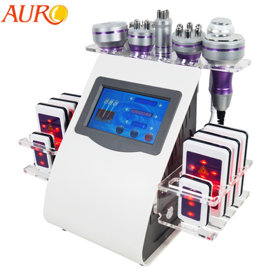Kuuroord 9 in Één Machine rf 500W van de Lasercavitatie voor Lichaam het Vormen