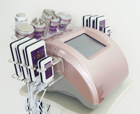 Van de de Cavitatiemachine rf van het lichaamsvermageringsdieet 40K Lipo Vacuüm 9 in 1 voor Gewichtsverlies