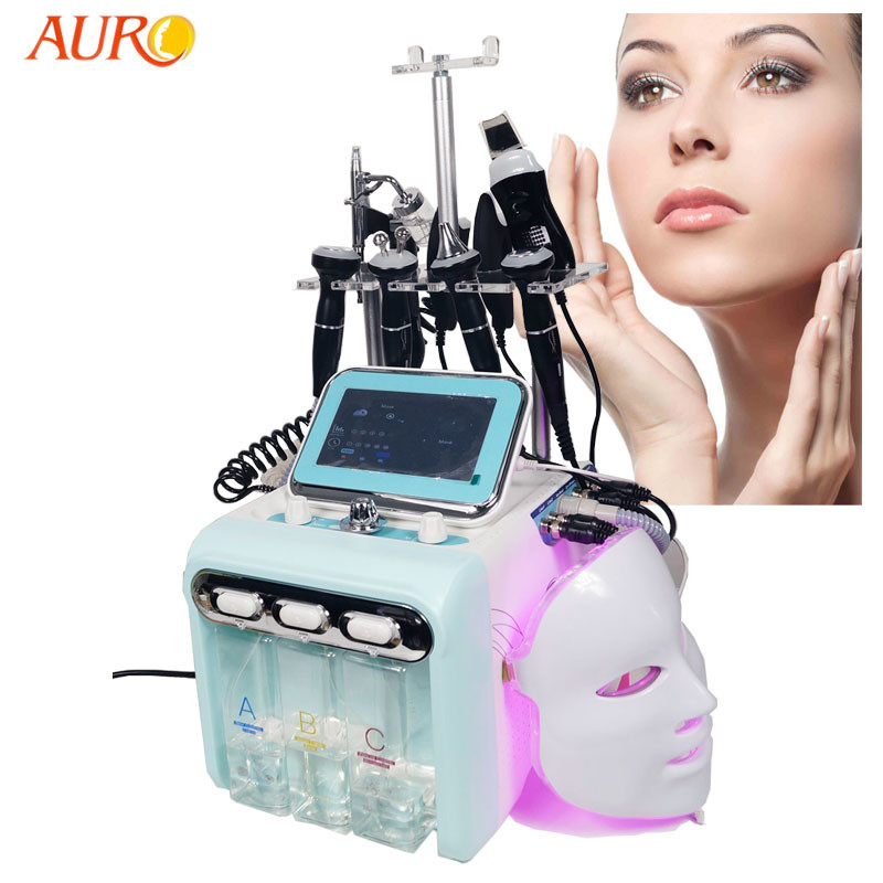 Gezichtsmachine 9 van Hydraskinhydrodermabrasion in 1 1,5 Mhz voor Huid het Reinigen