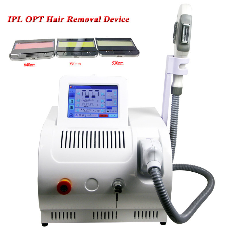 Draagbare OPT IPL Huidverzorging Verjonging Ontharing Machine Voor Acne Therapie Sproet Verwijdering Haar Remover