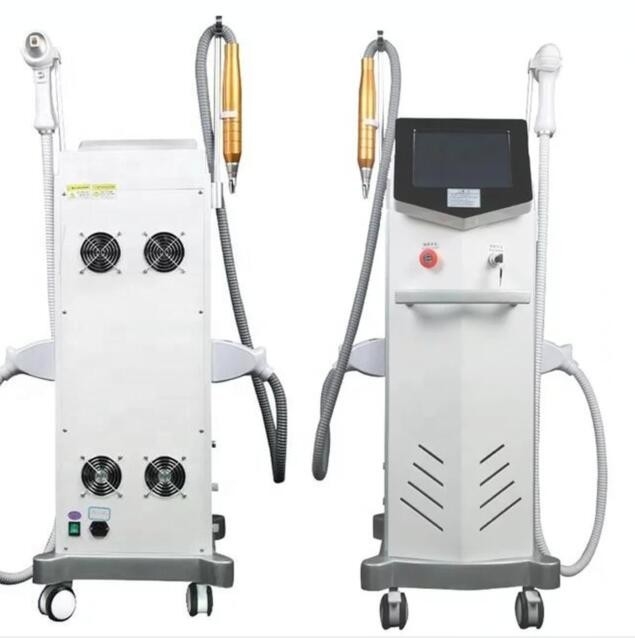Ce-Machine 2 van de Tatoegeringsverwijdering in 1 Picosecond+Q-van de de Diodelaser van het Schakelaar Koelsysteem 808nm Apparaat van de het Haarverwijdering