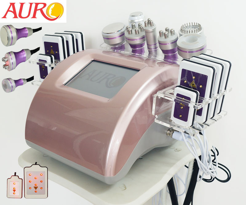 Van de de Cavitatiemachine rf van het lichaamsvermageringsdieet 40K Lipo Vacuüm 9 in 1 voor Gewichtsverlies