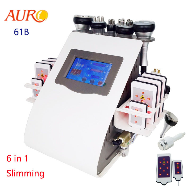 De Cavitatiemachine 6 van Lipo van de salonrf Laser in 1 110V 220V voor Gewichtsverlies